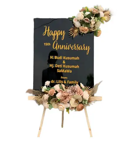 Papan Bunga Akrilik Bejen