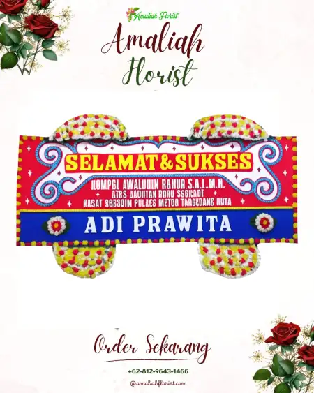 Papan Bunga Ucapan Selamat Bejen